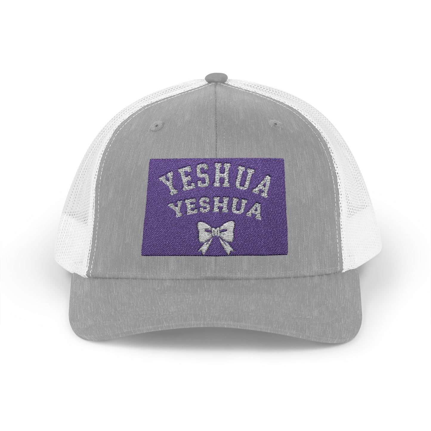 Yeshua Sparkle Snapback Trucker Cap | Faith-Based Hat, Christian Gifts, Religious Apparel, Unique Accessories, Summer Style