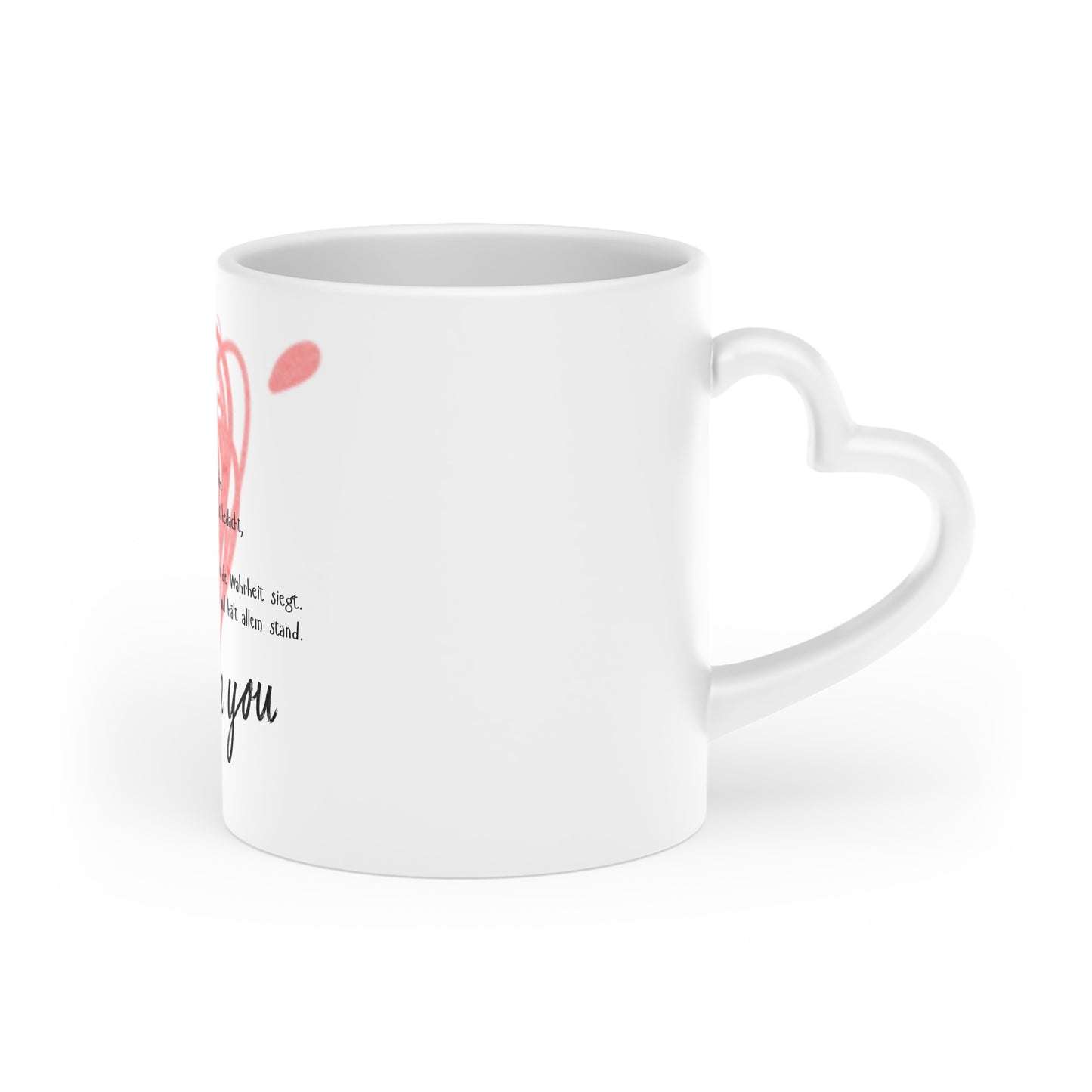 Heart-Shaped Mug