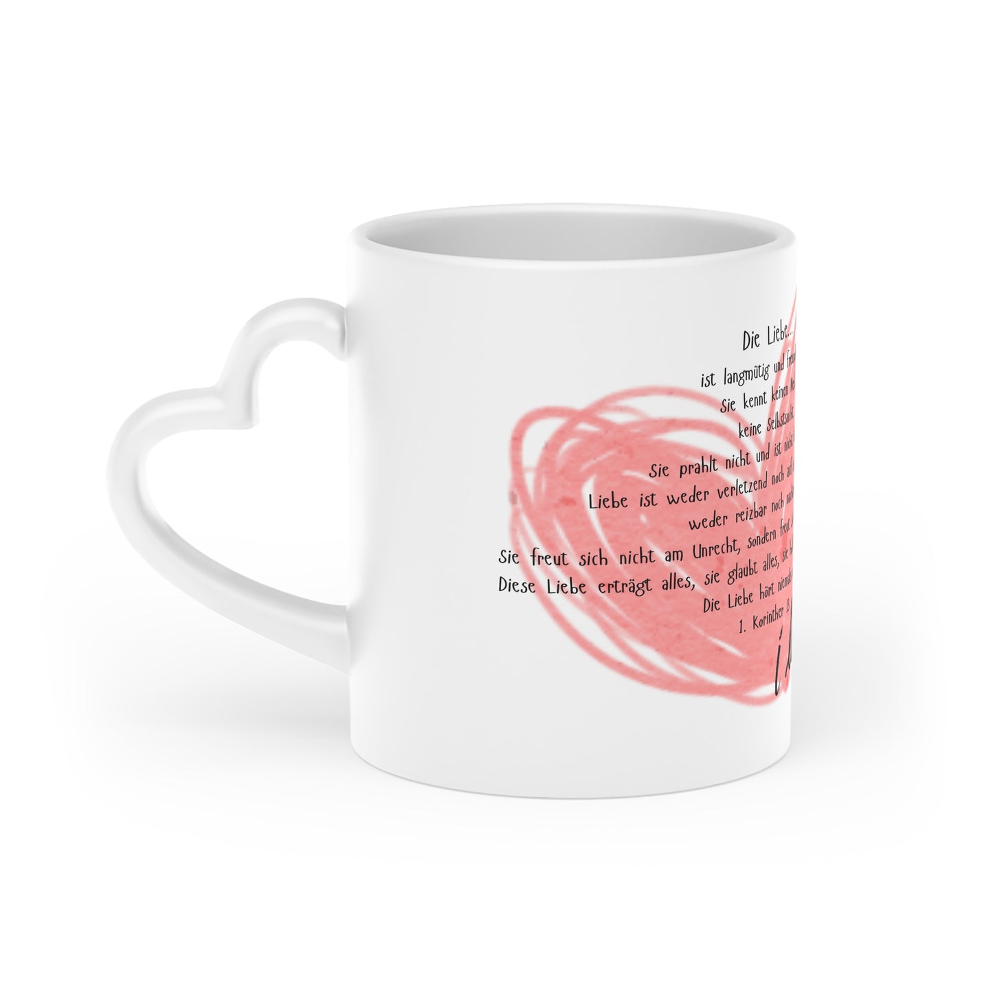 Heart-Shaped Mug
