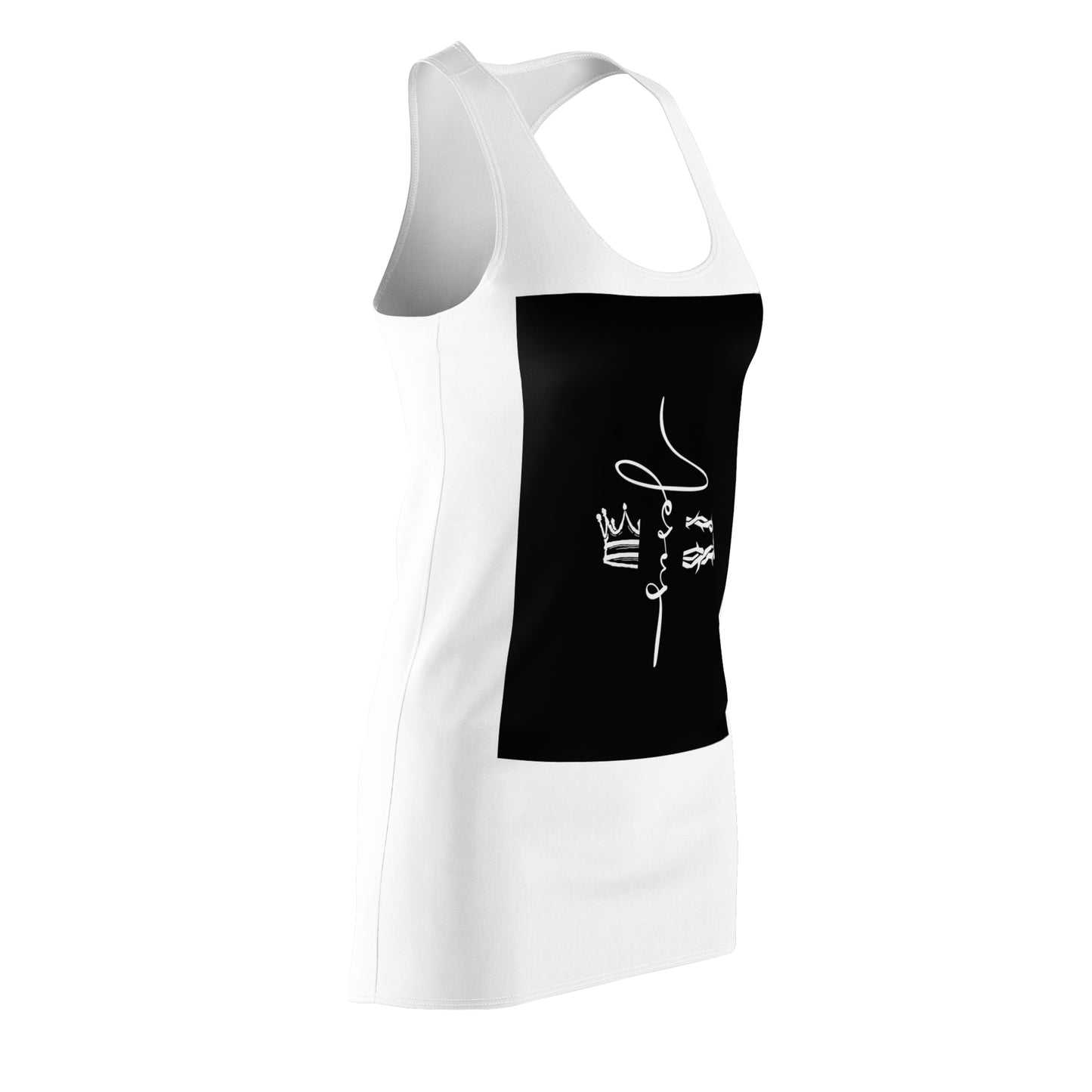Women's Cut & Sew Racerback Dress (AOP)
