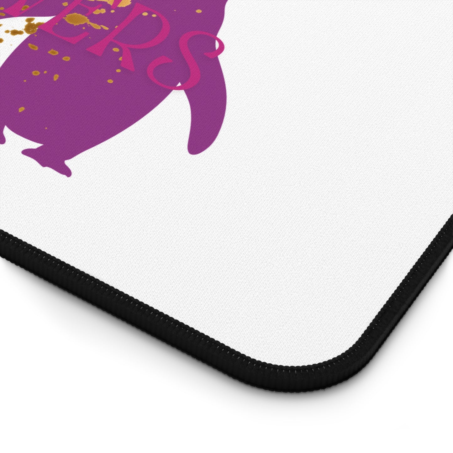 Festive Penguin Lovers Desk Mat - Merry Christmas Design