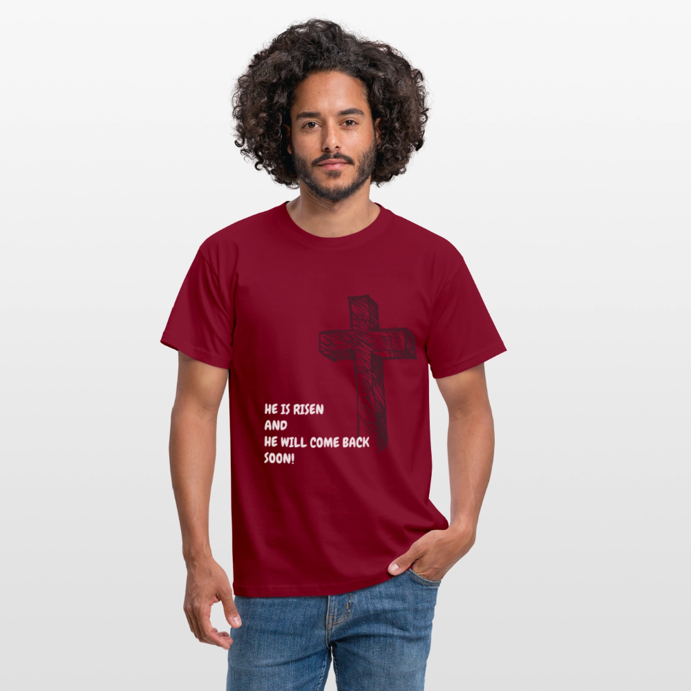 Men's T-Shirt - brick red