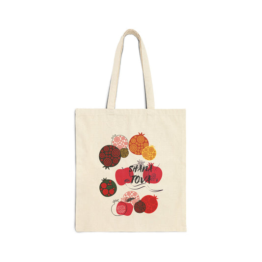 Chic Cotton Canvas Tote Bag | Eco-Friendly Shopping, Gift Bag, Grocery Carrier, Cute Tote, Artistic Design