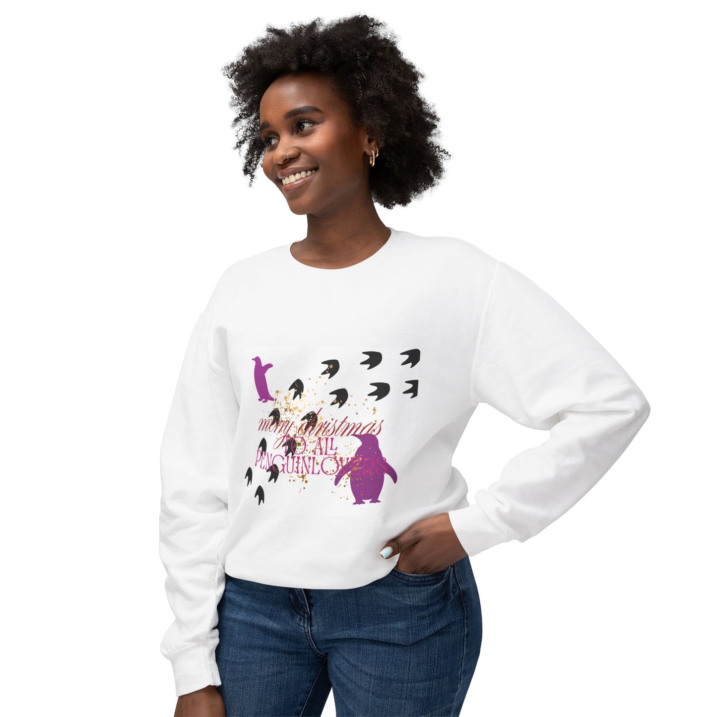 Merry Christmas Penguin Sweatshirt