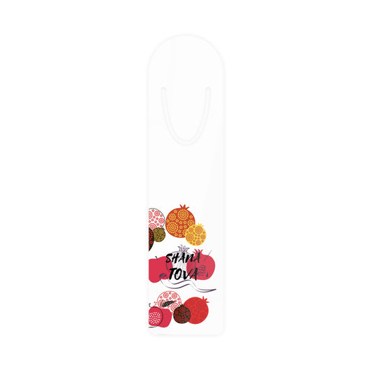 Colorful Pomegranate Bookmark, Book Lover Gift, Reading Accessory, Positive Quote Bookmark, Unique Bookmarks for Students