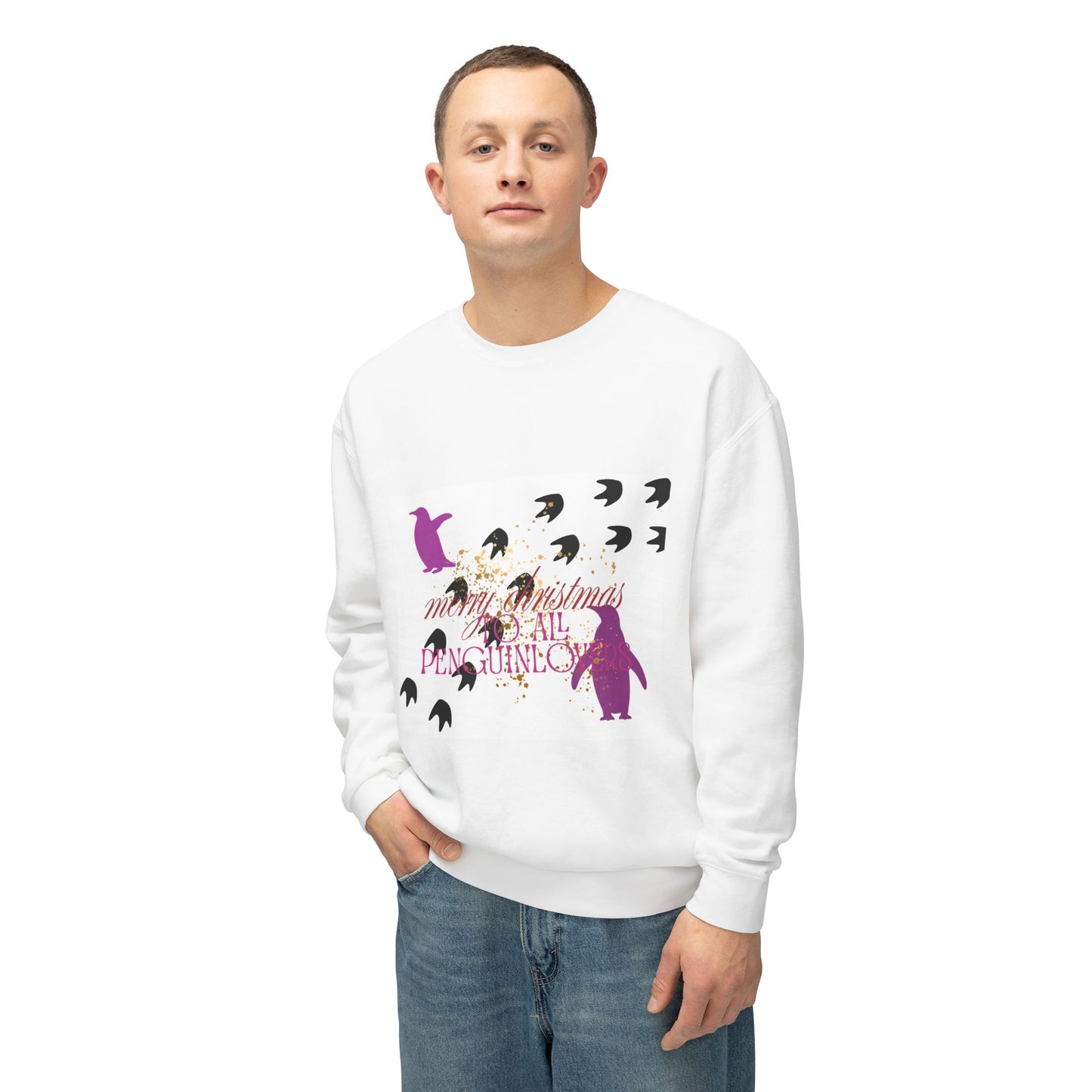 Merry Christmas Penguin Sweatshirt