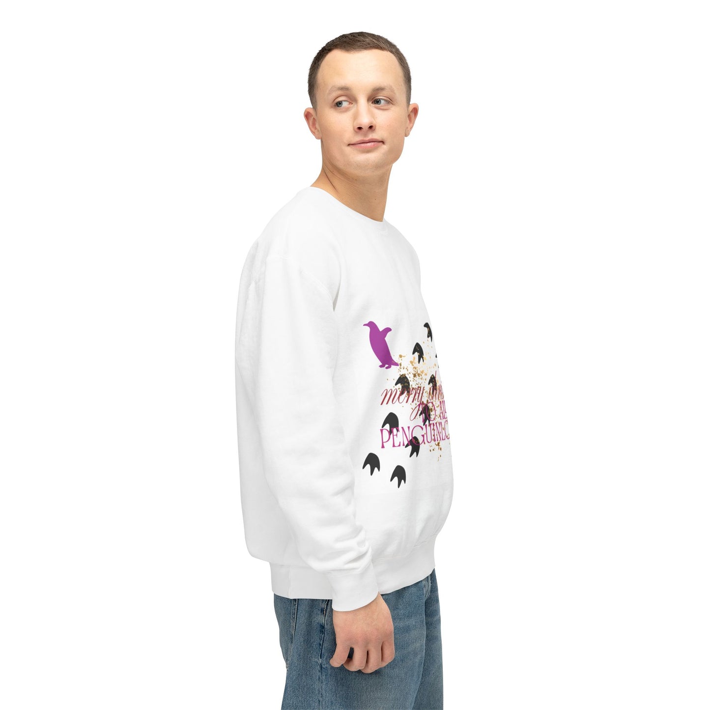 Merry Christmas Penguin Sweatshirt