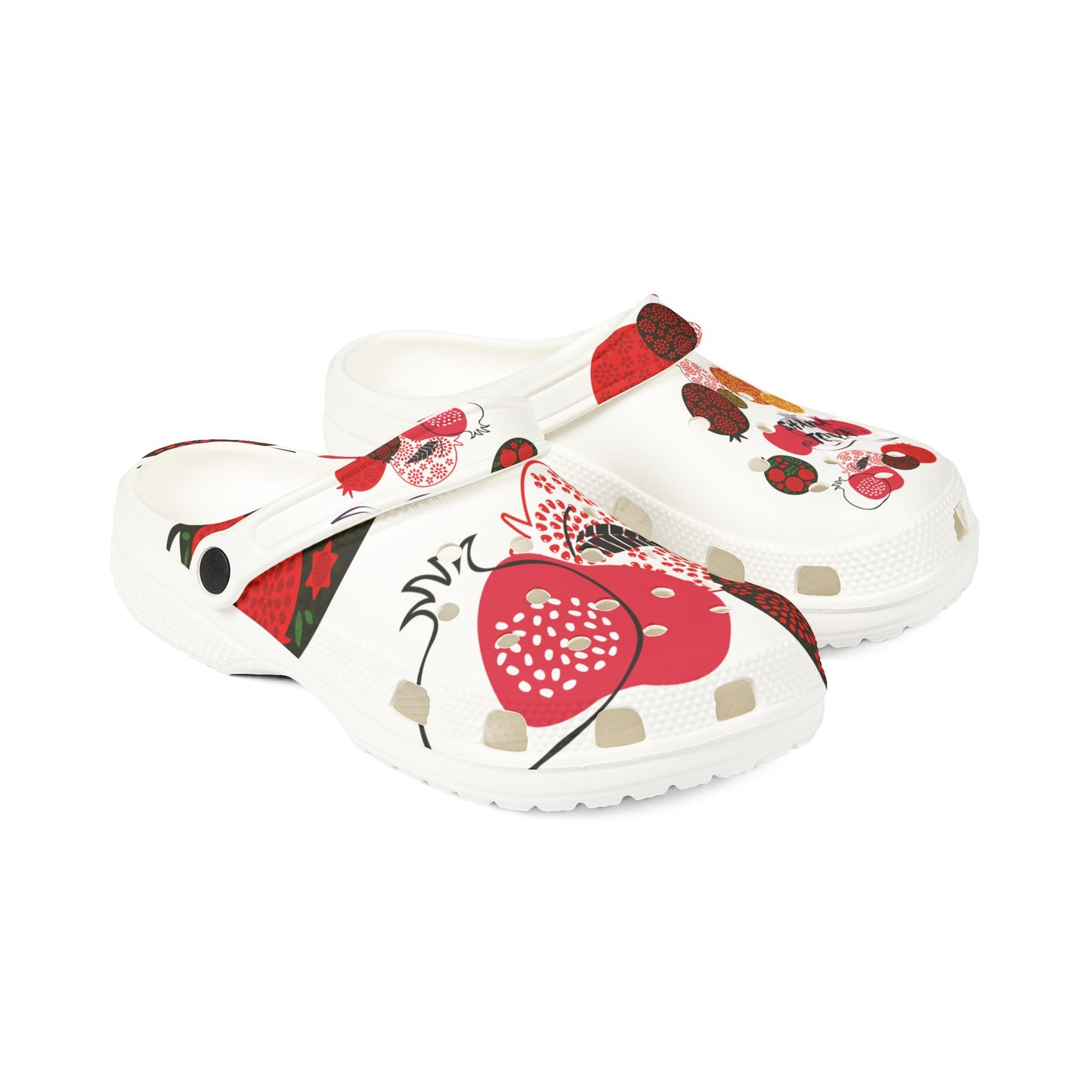 Vibrant Floral EVA Foam Clogs for Comfort & Style, Slip-On Shoes, Garden Footwear, Summer Slippers, Fun Beach Shoes, Unique Gift Ideas
