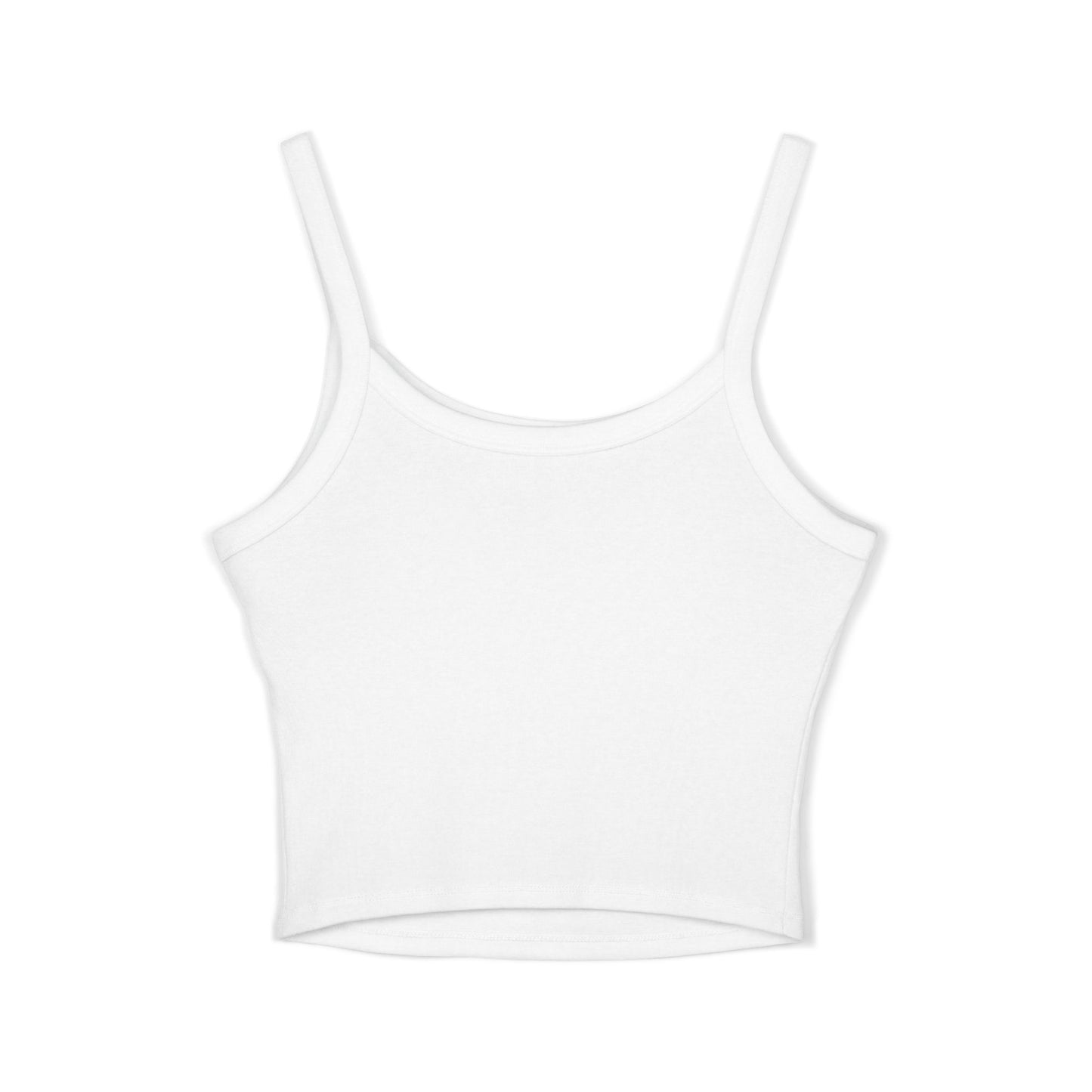 Cherry Graphic Spaghetti Tank Top — "Sweet as a Cherry" Women's Crop Tee