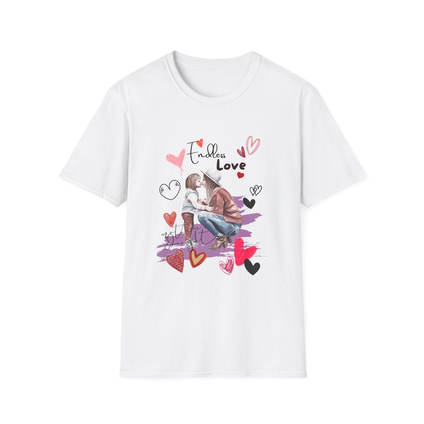 Endless Love Unisex T-Shirt, Matching Mom and Daughter Tee, Family Love Shirt, Gift for Mother's Day, Cute Relationship Top