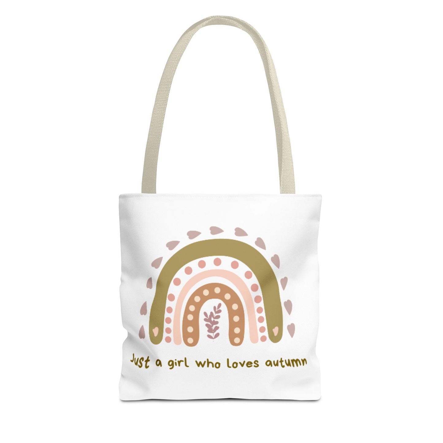 Autumn Love Tote Bag, Fall-Themed Grocery Bag, Eco-Friendly Shopping Tote, Stylish Carry All, Gift for Her