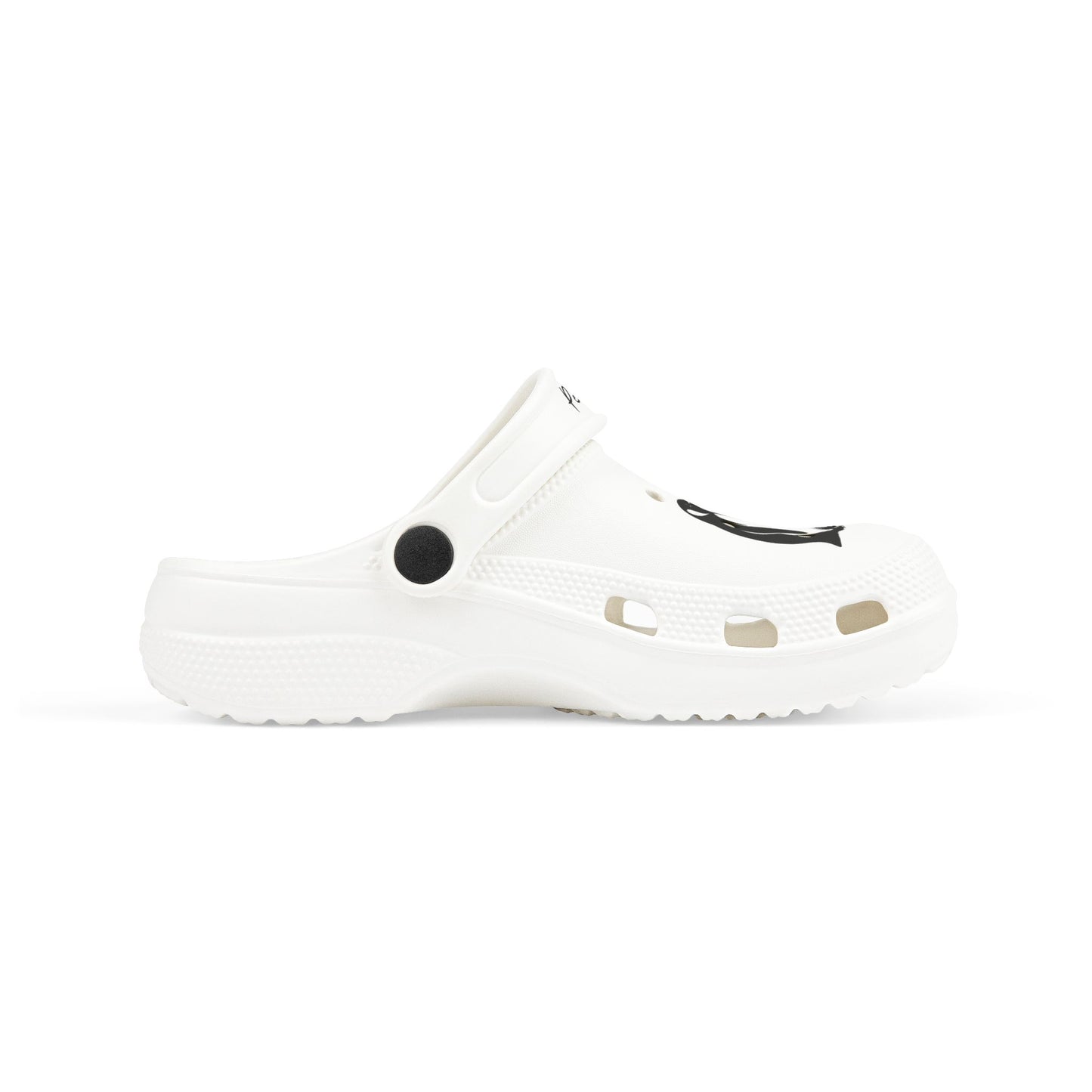 Kids Penguin Print EVA Foam Clogs — Lightweight Slip-On Sandals