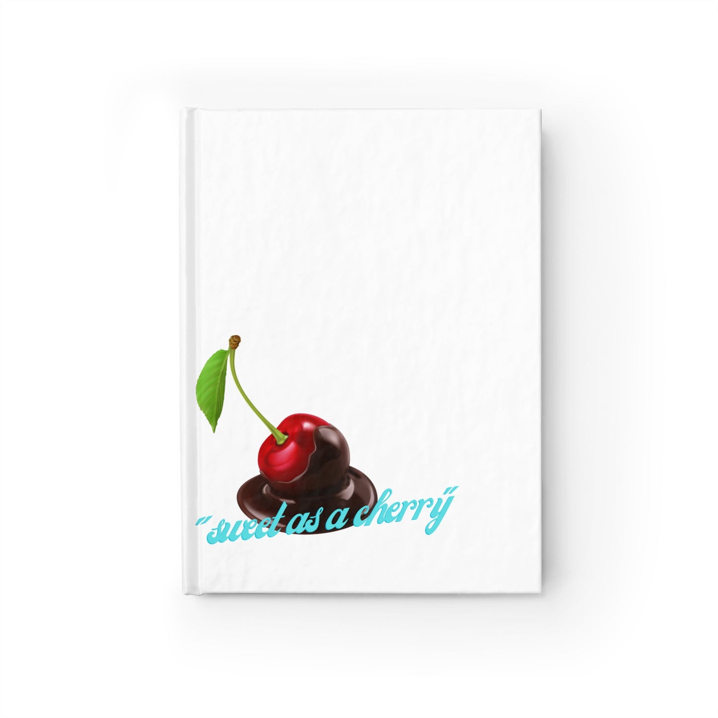 Cherry Bliss Journal – "Sweet as a Cherry" Hardcover Notebook