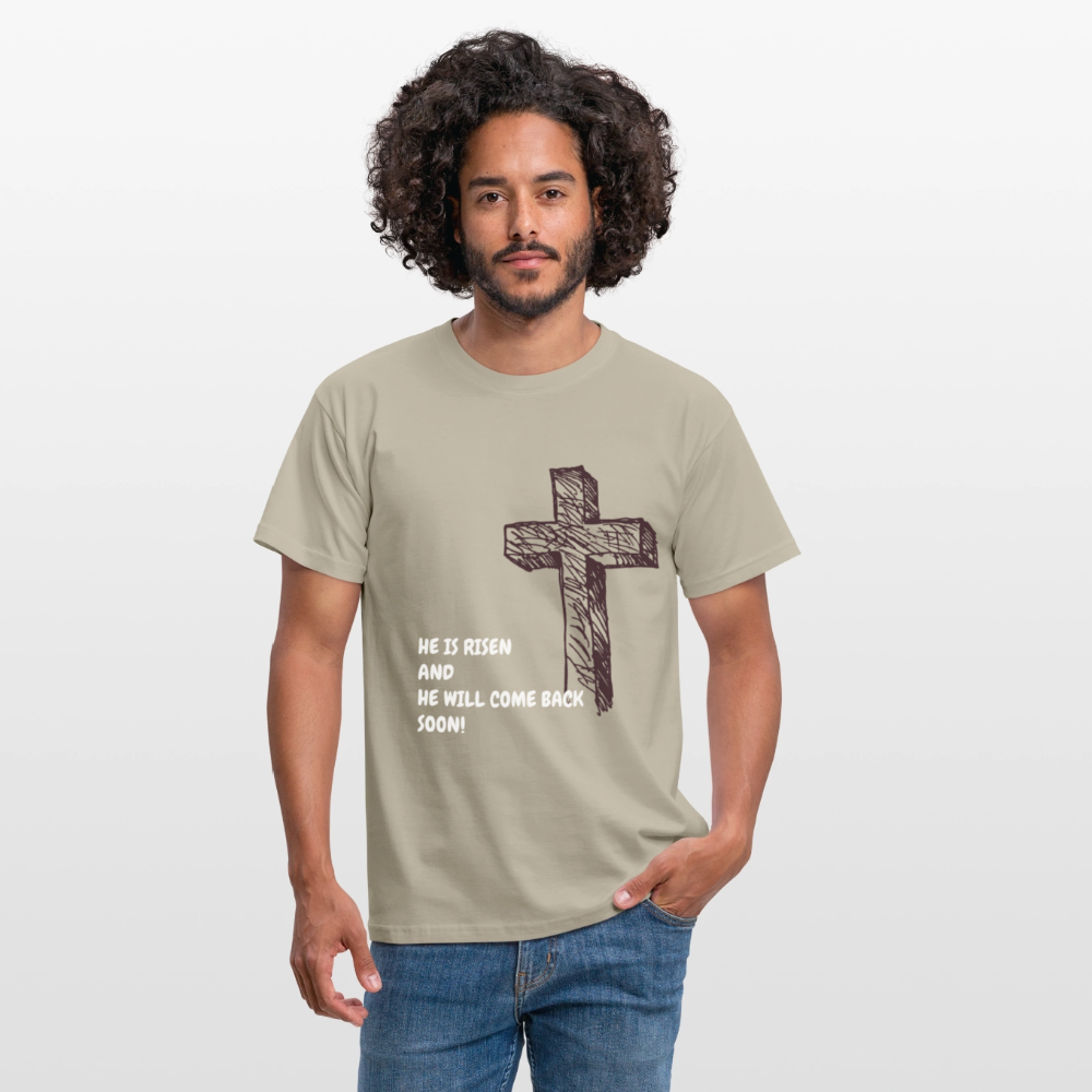 Men's T-Shirt - sand beige