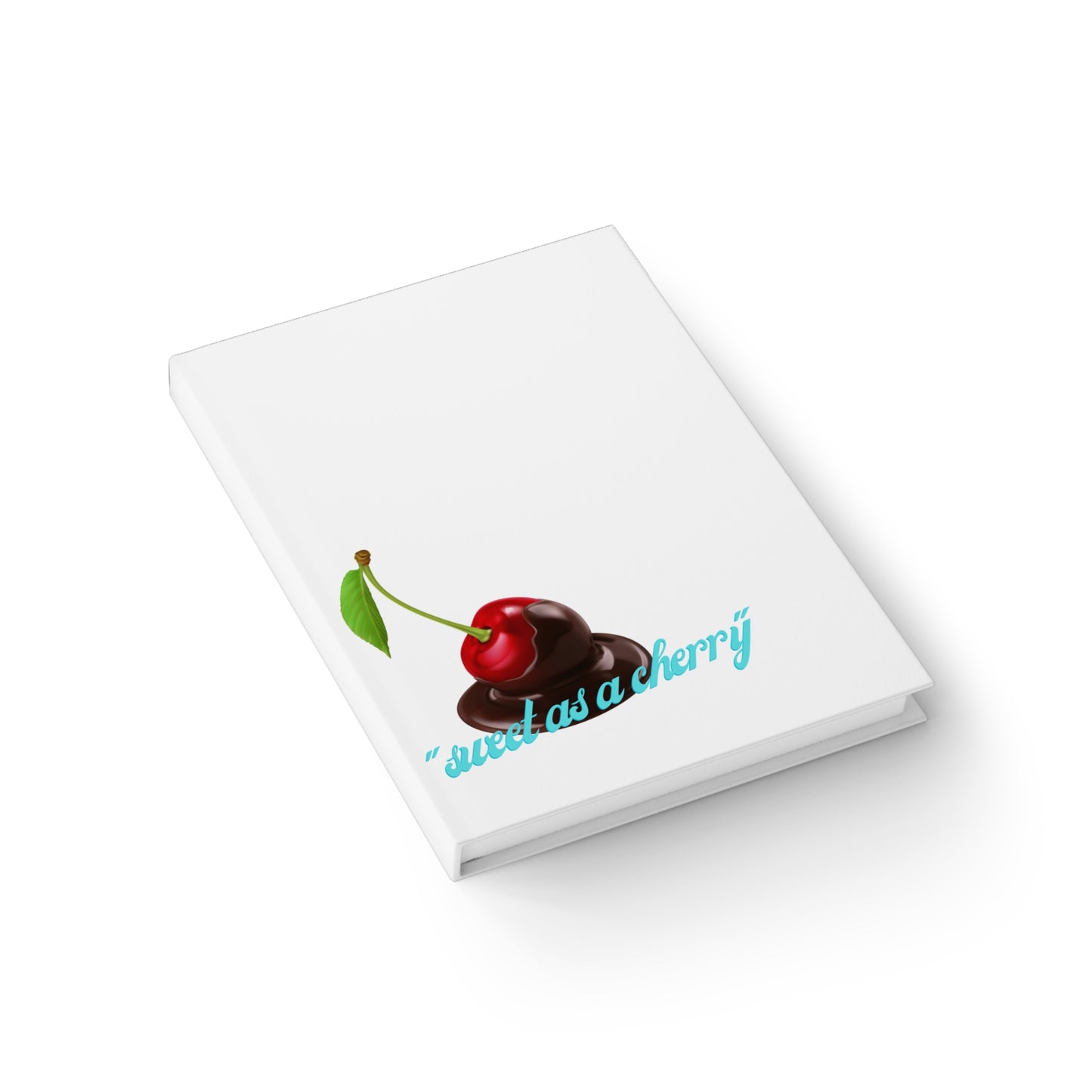 Cherry Bliss Journal – "Sweet as a Cherry" Hardcover Notebook