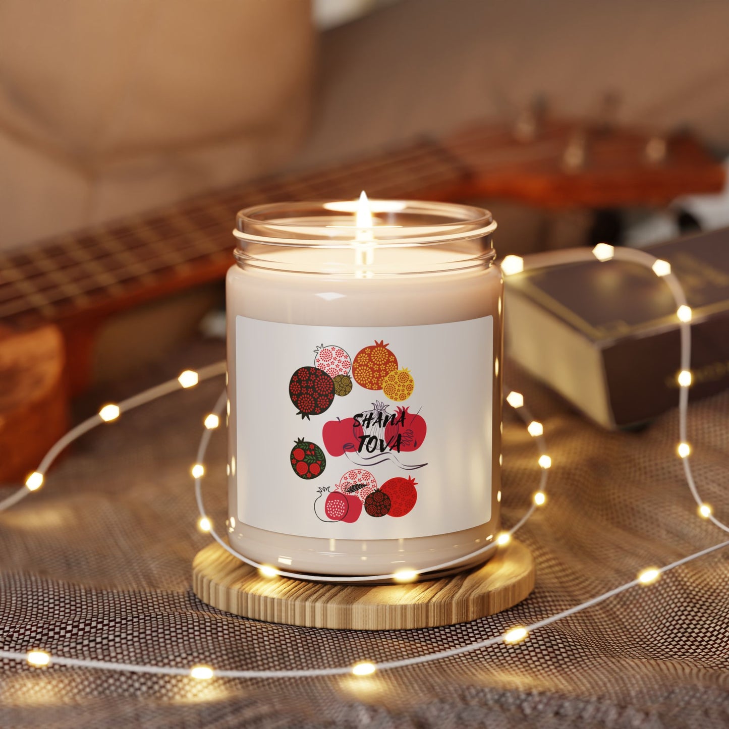 Scented Soy Candle, Fresh Fruit Aromas, Eco-Friendly Home Decor, Gift for Him/Her, Relaxation, Birthday, Housewarming, Spa