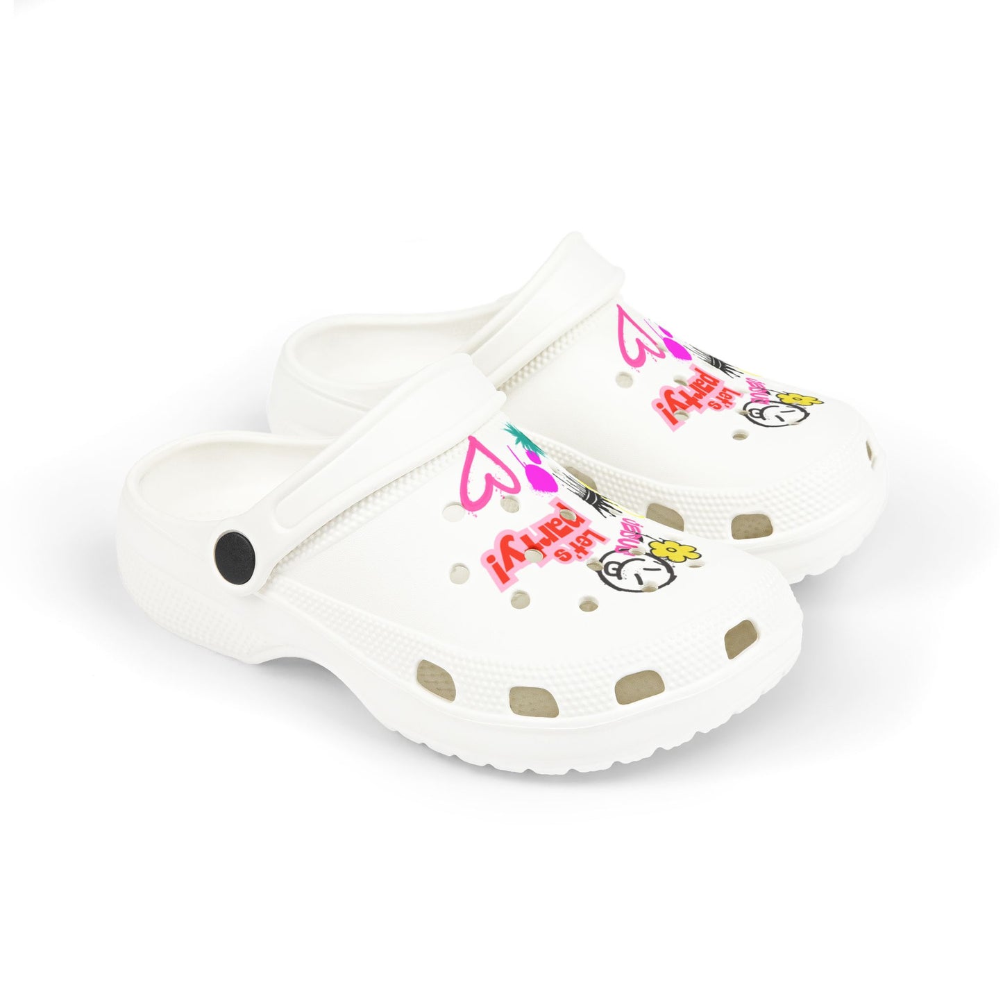 Kids' Fun Party Clogs - Colorful EVA Foam Slip-Ons for Comfort & Play