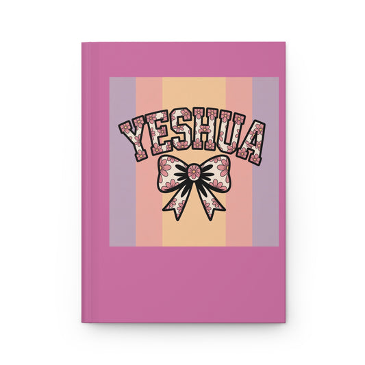 Yeshua Floral Hardcover Journal, Inspirational Notebook, Faith Journal, Gift for Her, Prayer Journal, Floral Design