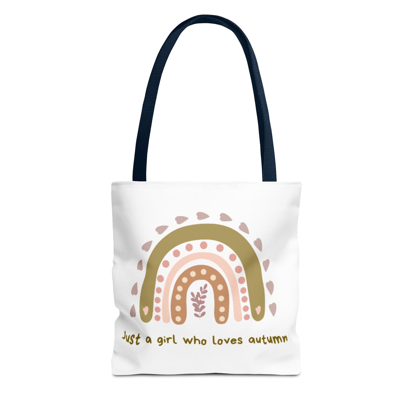 Autumn Love Tote Bag, Fall-Themed Grocery Bag, Eco-Friendly Shopping Tote, Stylish Carry All, Gift for Her