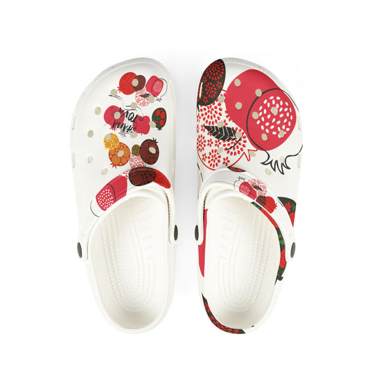 Vibrant Floral EVA Foam Clogs for Comfort & Style, Slip-On Shoes, Garden Footwear, Summer Slippers, Fun Beach Shoes, Unique Gift Ideas