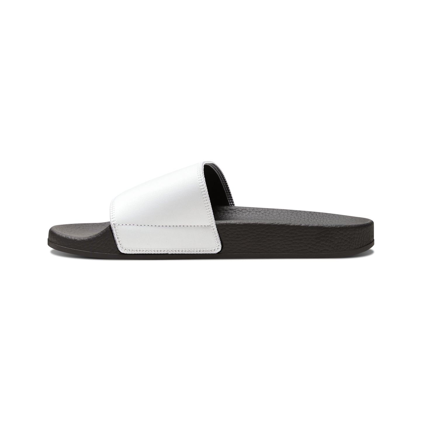 Women's Removable-Strap Slide Sandals — Customizable White Strap Casual Beach Slides