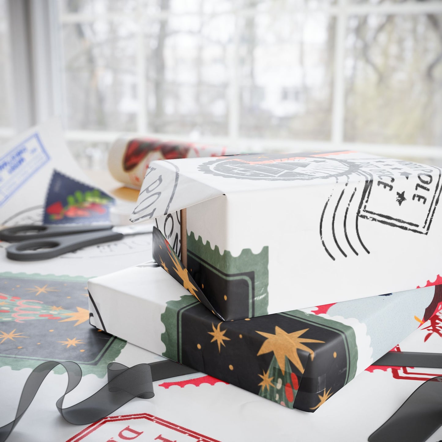 Vintage Christmas Wrapping Paper