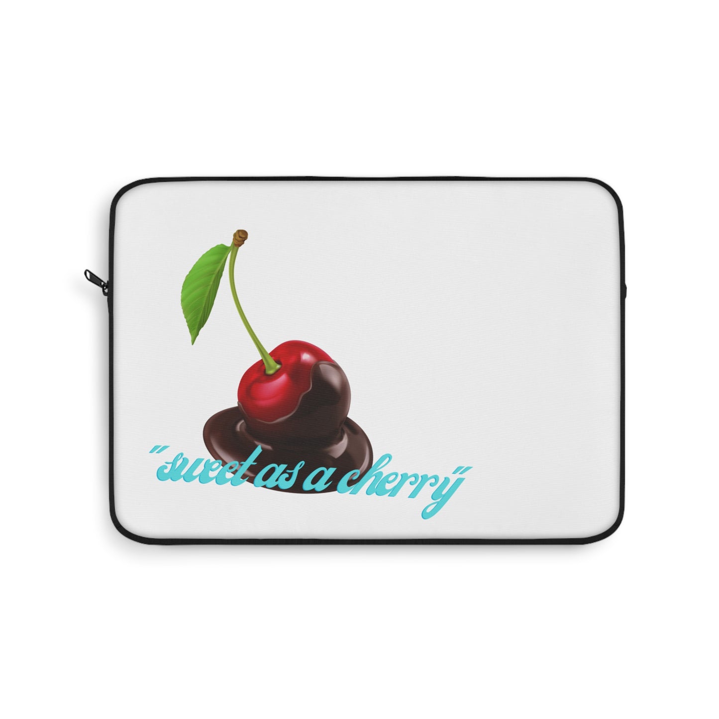 Cherryade Laptop Sleeve — Retro Cherry Graphic Laptop Sleeve